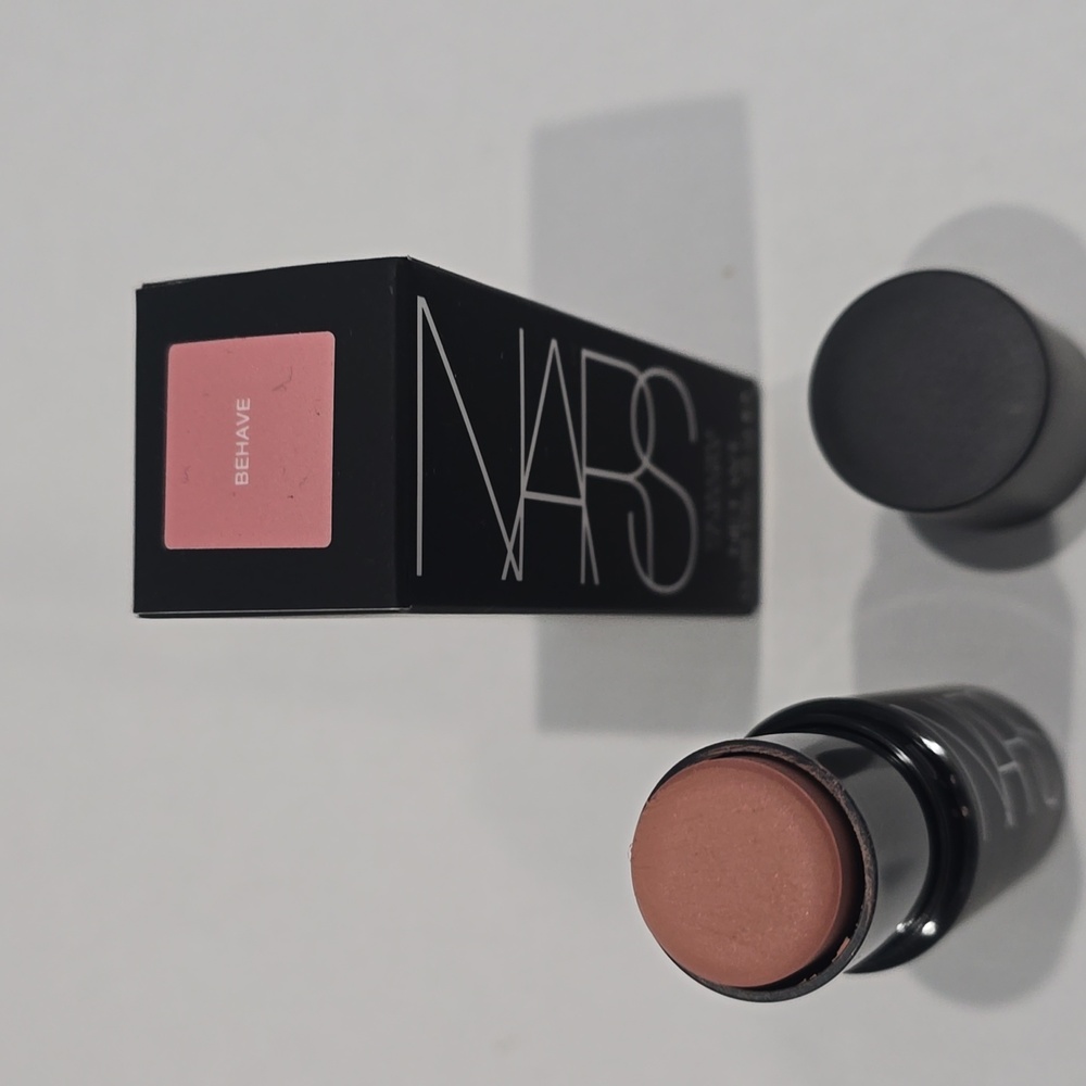 NIB ✅ NARS The Multiple 'BEHAVE' Soft Blur Blush Stick for Cheeks, Eyes and Lips